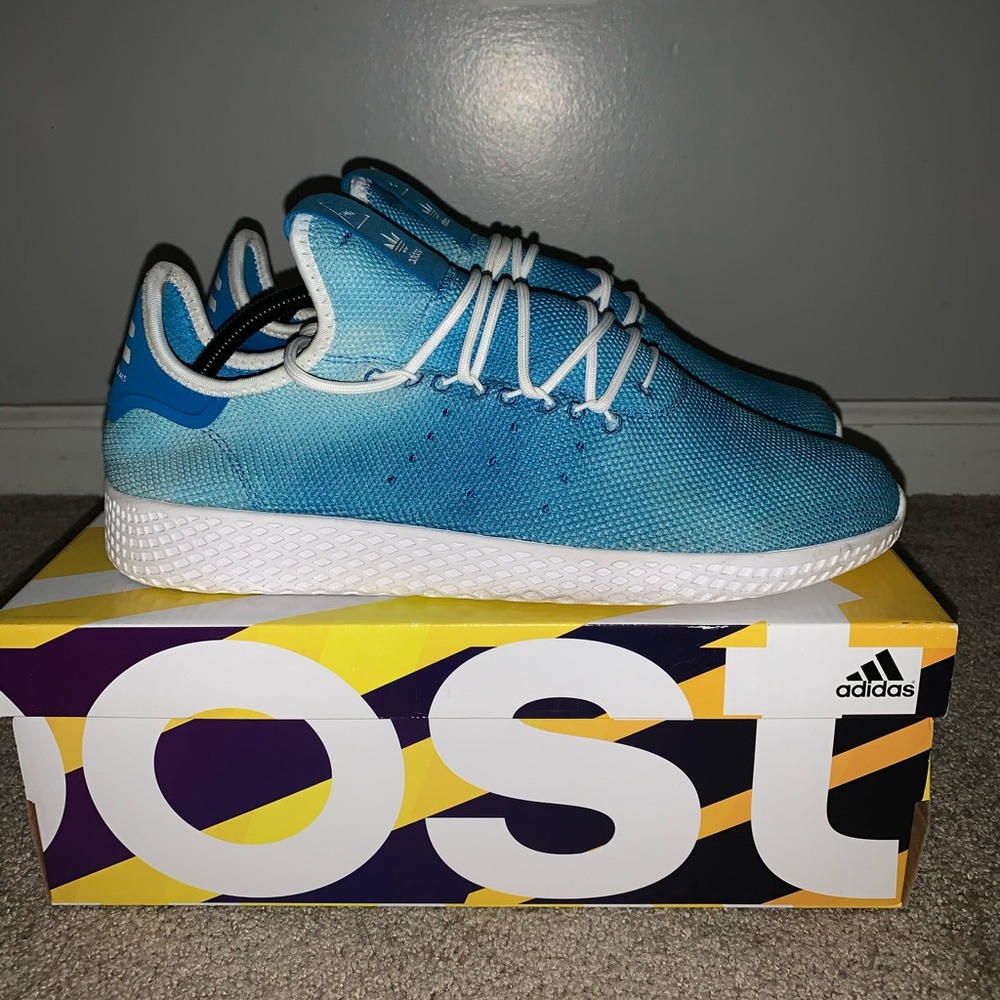 adidas pharrell hu blue
